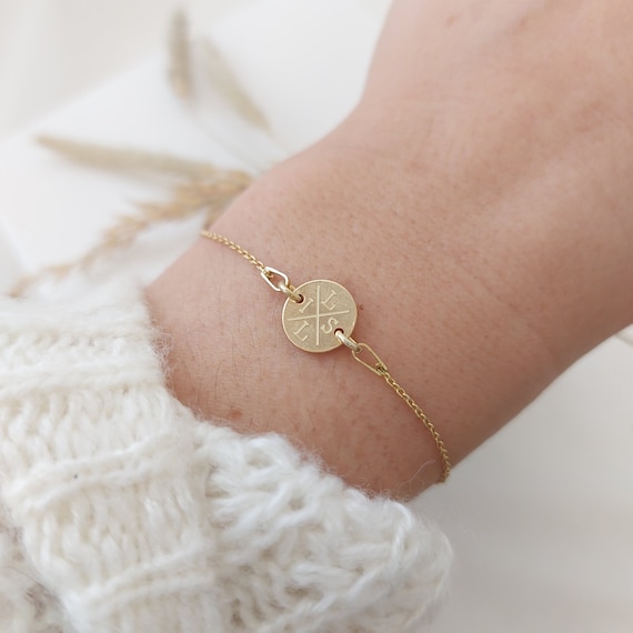 Taufarmband Gold Silber Kinderarmband Mit Gravur