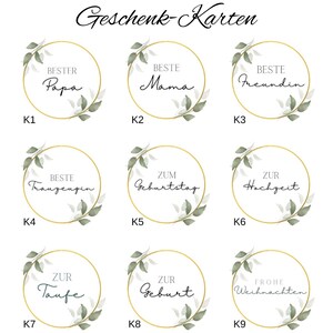 Herzkette personalisiert Muttertagsgeschenk Damen Halskette Gold Silber Rosé Geschenk für Mama Geschenkkarte Geschenkverpackung Bild 3