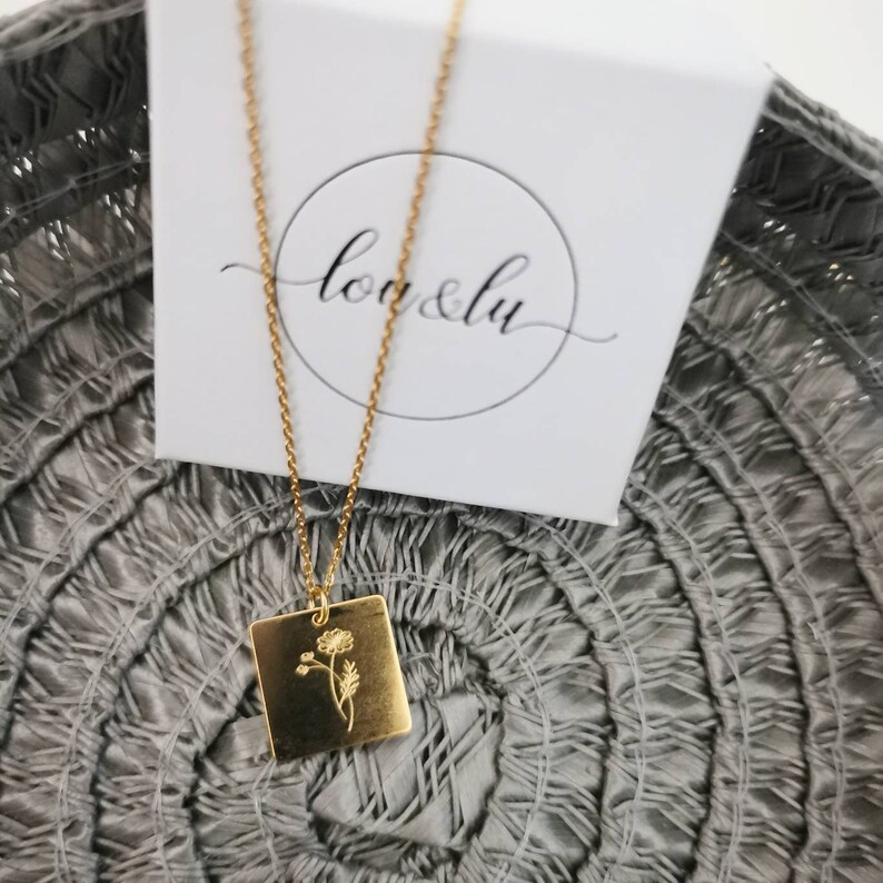 Personalized Gift, 925 Sterling Silver Chain Personalized Gold Plate Chain with Engraving Pendant Name Chain Silver Ros\u00e9