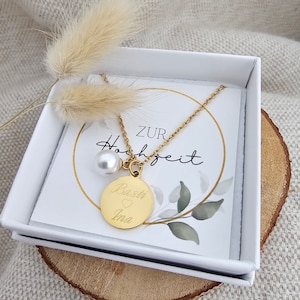 Personalized necklace | special gift | best friend | best mom | best maid of honor | for birth | for birthday | for baptism | for Christmas