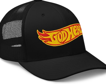 God Heals Trucker Cap: Trendy Embroidered Faith Trucker Hat
