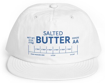 Gorra de surf salada: gorra de mantequilla moderna y divertida