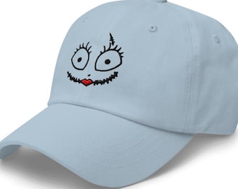 The Nightmare Embroidered Baseball Cap: Christmas, Halloween, Spooky Season Hat