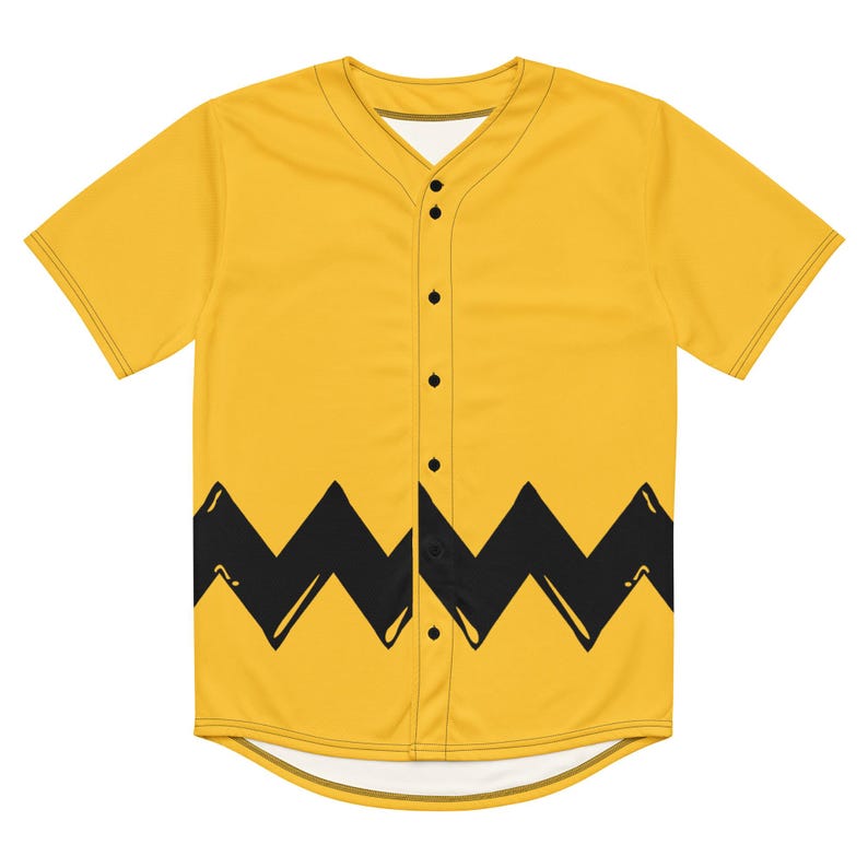 Zig Zag Recycled baseball jersey