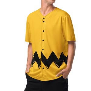 Zig Zag Recycled baseball jersey