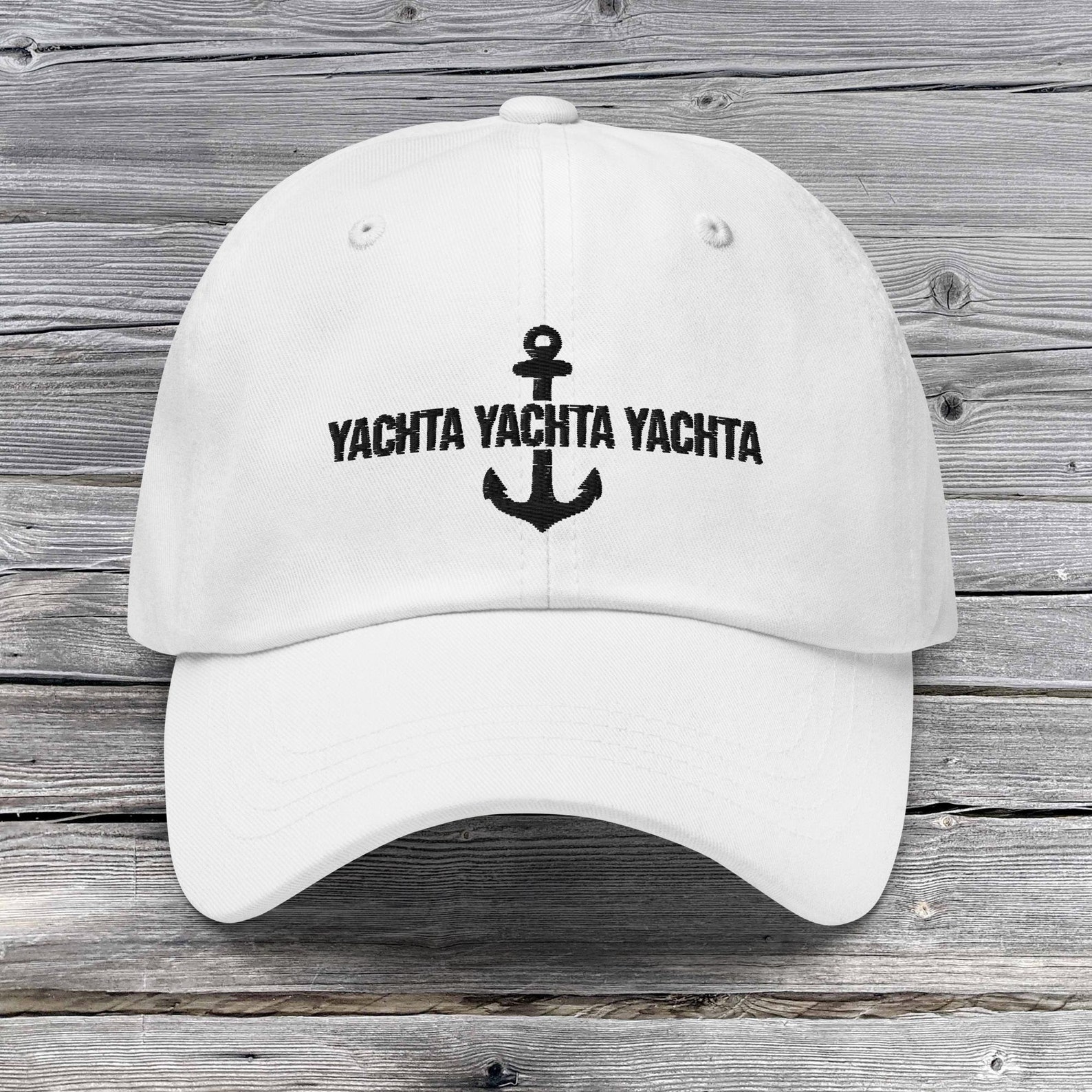 YACHTA YACHTA YACHTA Hat Embroidered Yacht Hat Nautical Hat Captain Hat