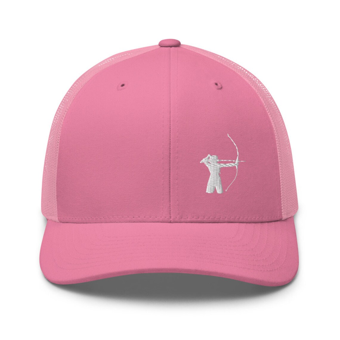 Archery Girl Trucker Cap Archery girl hat Bow & arrow girl hat Etsy