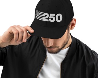 250th Anniversary Trucker Hat: Customizable Color Embroidered USA Celebrate 1776-2026