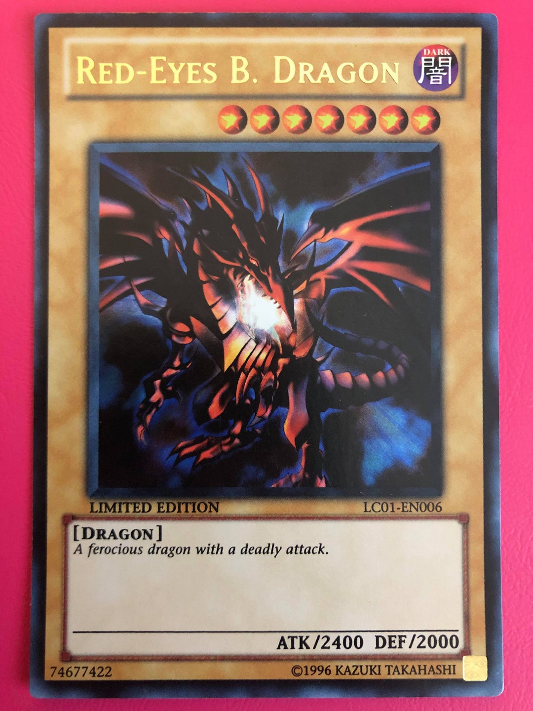 Red-eyes B. Dragon - LC01-EN006 - Ultra Rare - LIMITED Red-eyes B. Dragon - LC01-EN006 - Ultra Rare - LIMITED