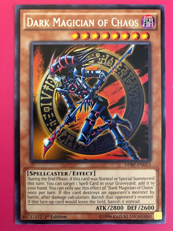 遊戯王 - Yu-Gi-Oh Magician of Black Chaos:initial Dark Magician of Chaos - DPRP-EN013 - 1st Edition - Near