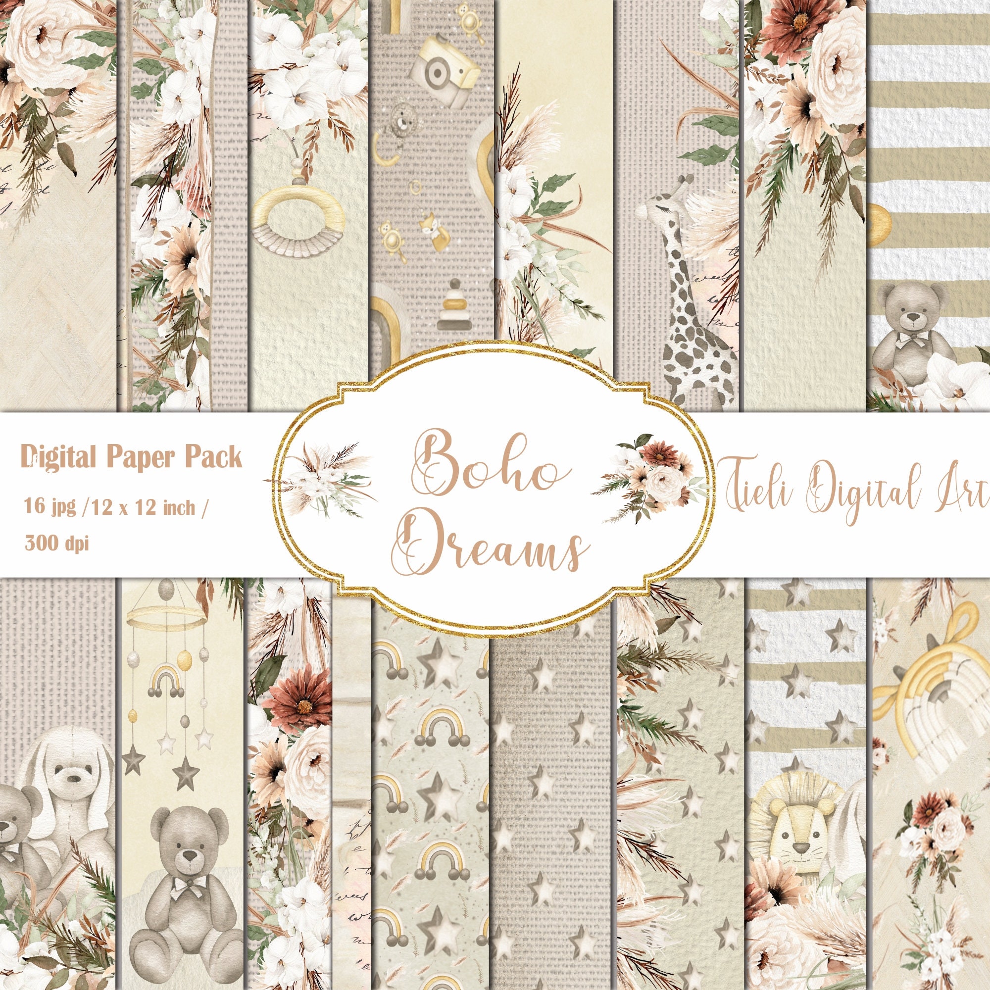 Wedding Digital Paper white, 10 Elegant Craft Paper Pack Commercial Use  Scrapbook Paper Printable, Instant Download 
