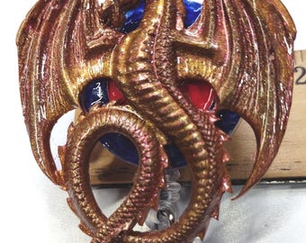 Bronze Dragon Guardian Badge Reel