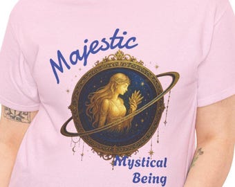 Majestic Mystical Being T-Shirt | Fantasy Creature Illustration
