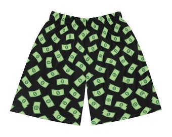 Money Print Shorts - Etsy