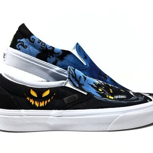 Custom Halloween Themed Shoes: Vans Slip-ons with various  Etsy