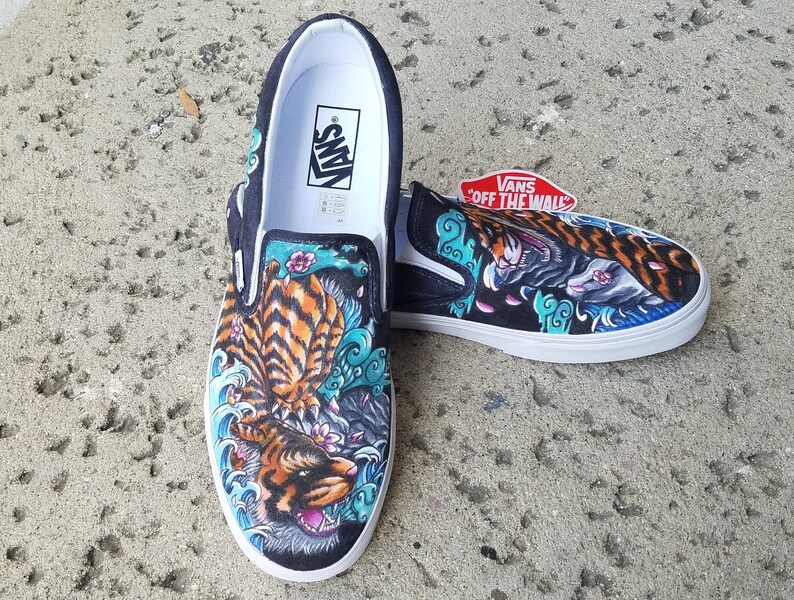 custom tiger shoes