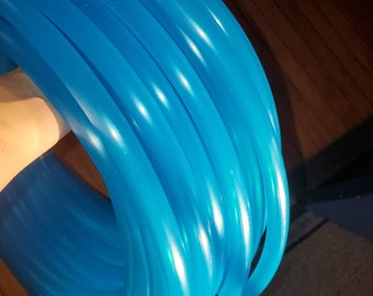 UV BLUE AGATE hula hoop (PolyPro)