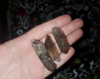 Raw Smokey Quartz Points