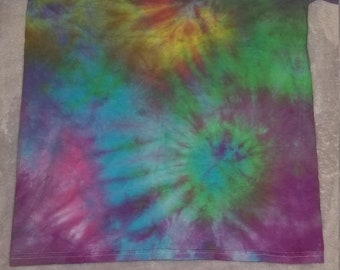 Rainbow Spirals Tie Dye