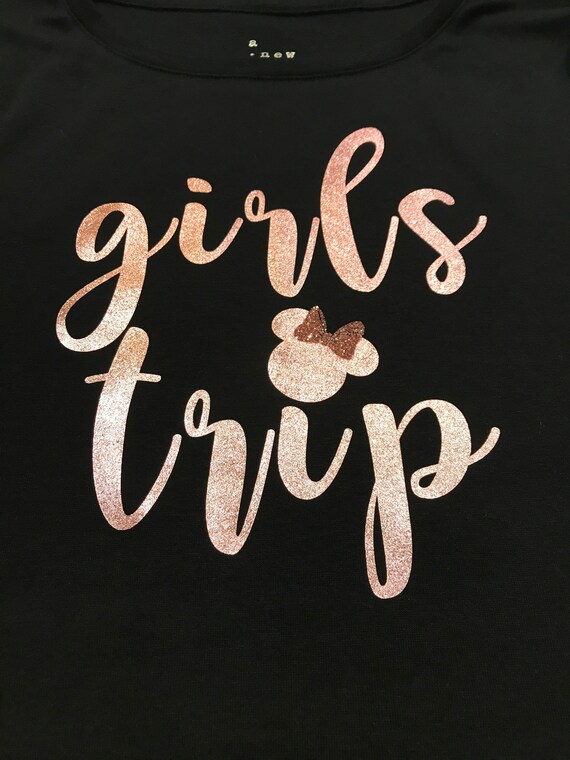 black and rose gold shirts