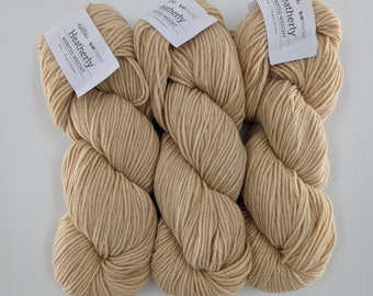 Yarn Destash - Knit Pick&#39;s, We Crochet - Heatherly Worsted Yarn (Butter) - (3 Pack)
