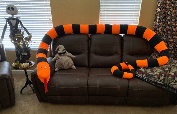 nightmare before christmas snake plush