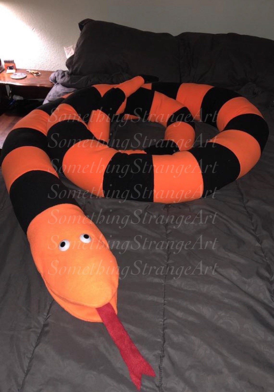 Nightmare Before Christmas Snake Plush 8ft to 17ft Long stuft Etsy