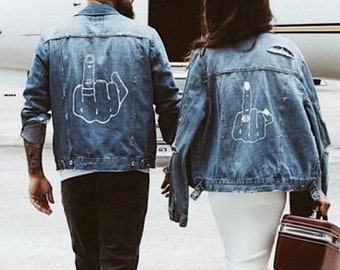 Groom Denim Jacket Etsy