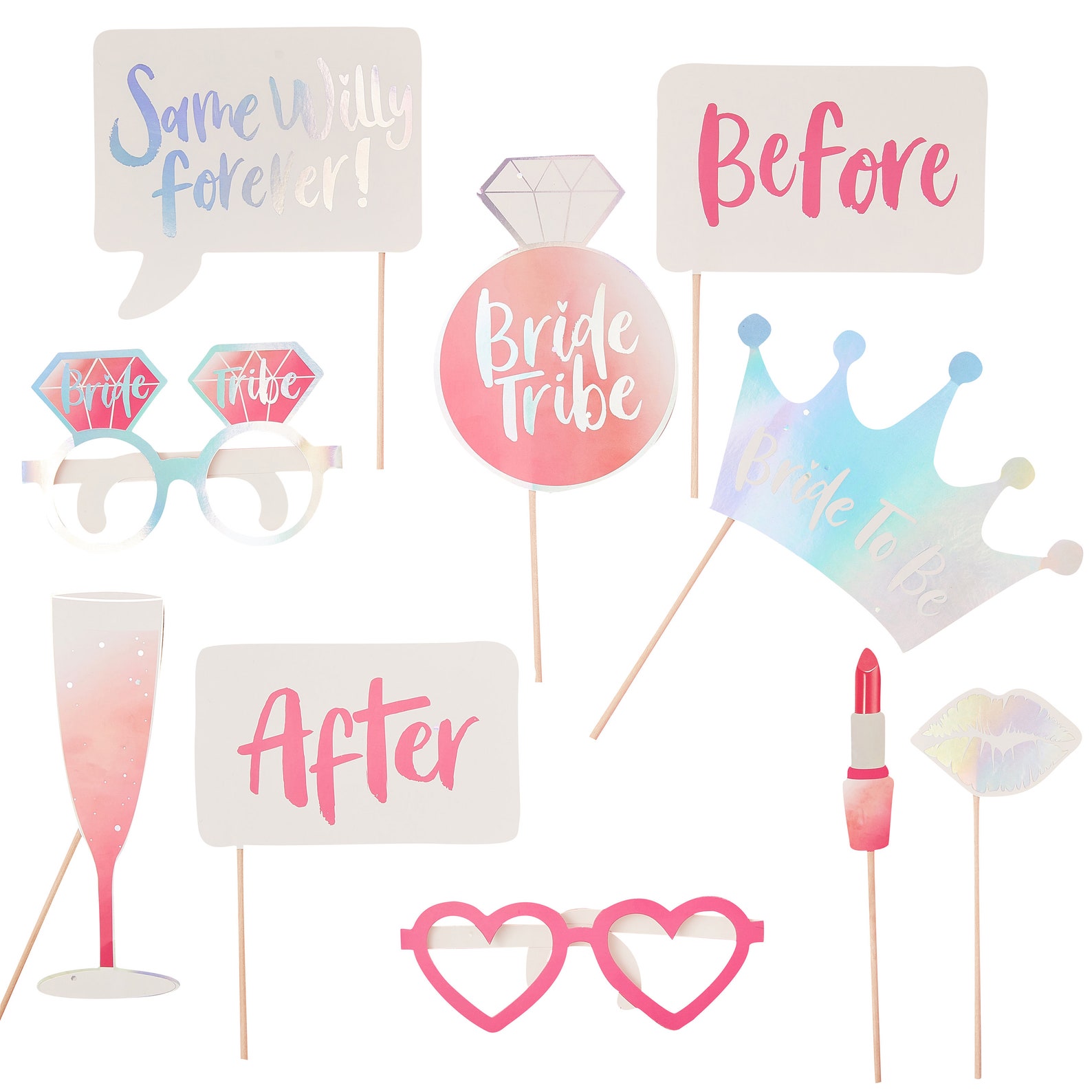Hen Party Photo Booth Props Hen Party Photo Booth Hen Etsy