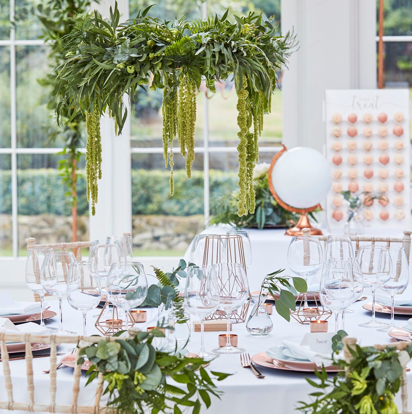 Hanging Chandelier Wedding Hoop Wedding Decor Etsy