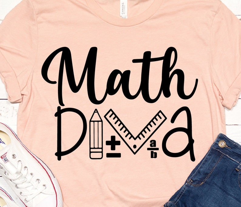 Download Math teacher Math Diva svg Teacher svg teacher team svg | Etsy