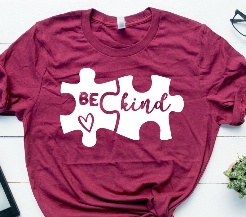 Download Autism svg Be Kind Shirt Autism Awareness svg Puzzle Piece ...