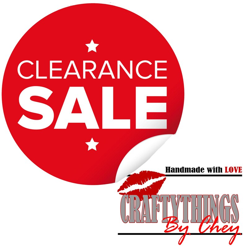 CLEARANCE ITEMS All Things Must Go Discounted. Overstock. Etsy
