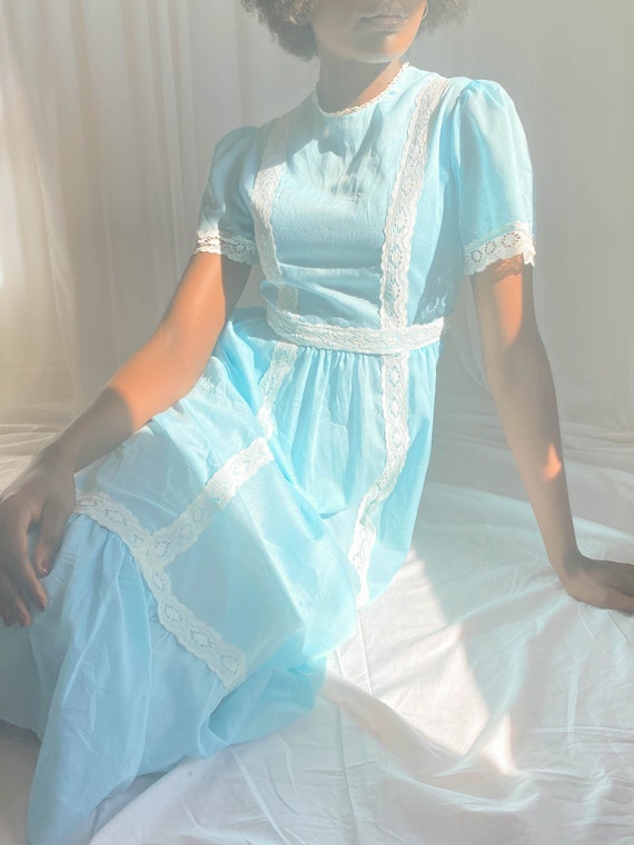 Vintage 1970's Prairie Dress