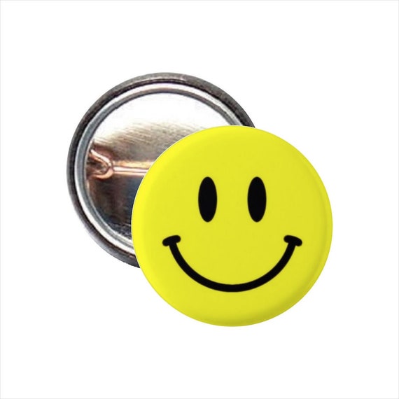 Smiley brooch sale