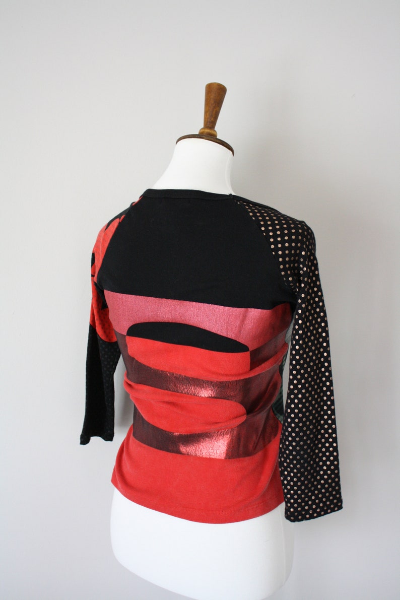 Custo Barcelona Vintage 90s Cotton Top Shirt