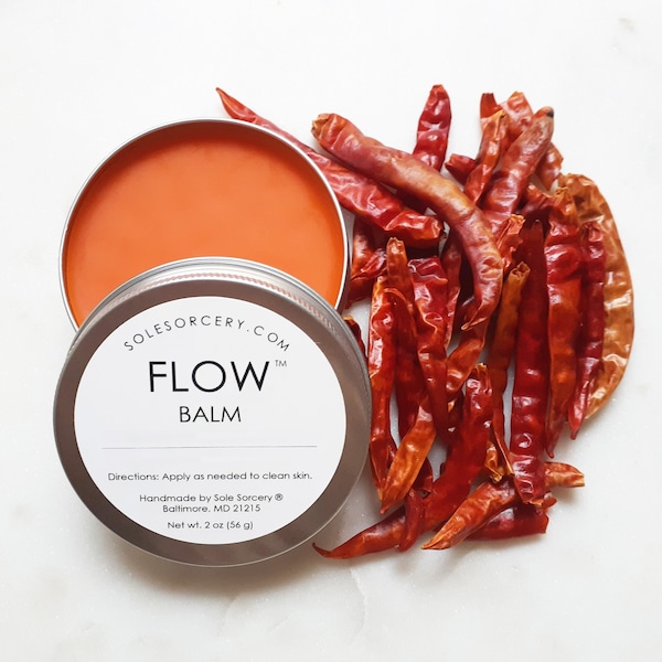 Cayenne, Turmeric, Ginger, Cinnamon, Black Pepper | FLOW Balm