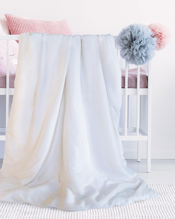 silk baby blanket