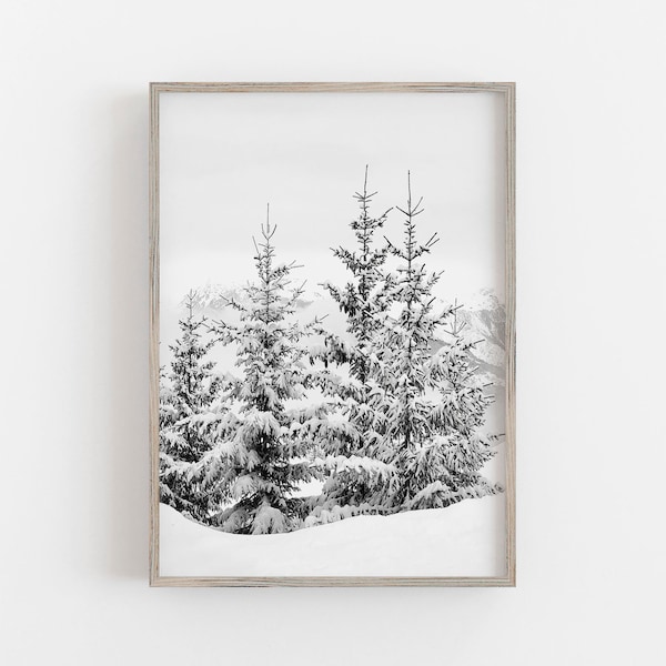Winter Wall Art Etsy