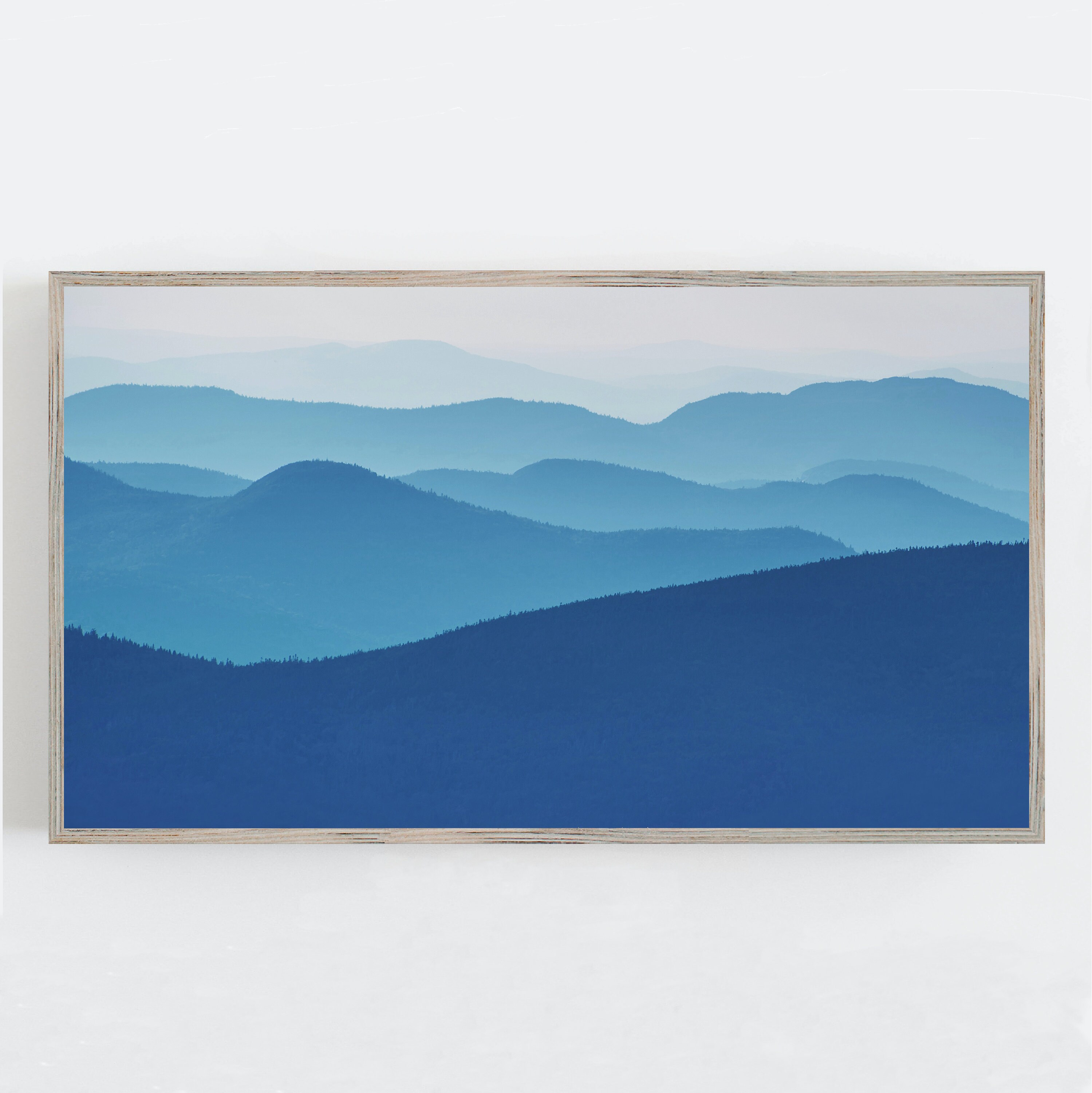 Samsung Frame TV Art Mountains Wall Art Frame TV Art Frame Etsy