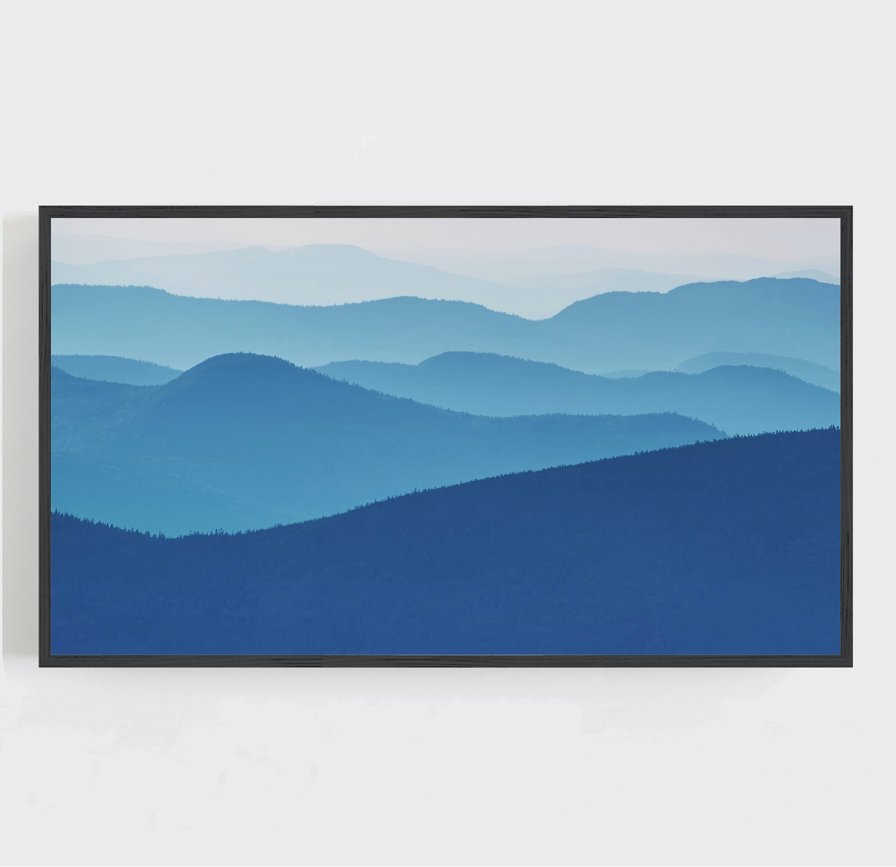 Samsung Frame TV Art Mountains Wall Art Frame TV Art Frame Etsy