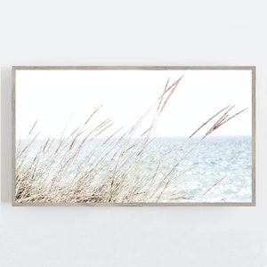 Samsung Frame TV Art, Sea Grass Wall Art, Frame TV Art, Frame Art Tv,  Beach Wall Art, Coastal Decor, Digital DOWNLOAD, Digital Art for Tv