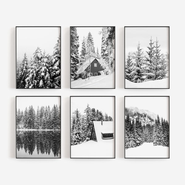 Winter Wall Art Etsy