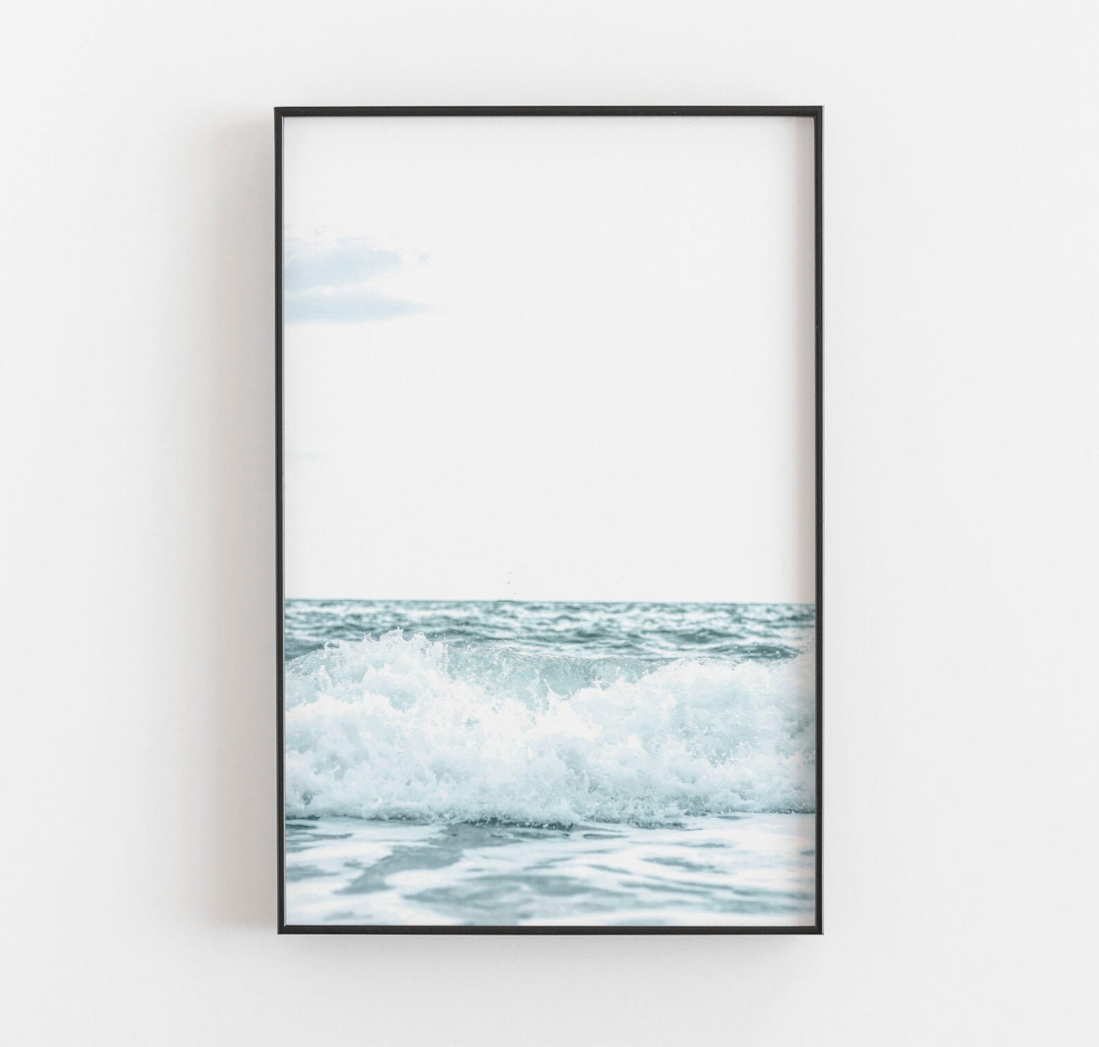 Beach Wall Art Gallery Wall Art Seafoam Green Prints Beach Etsy
