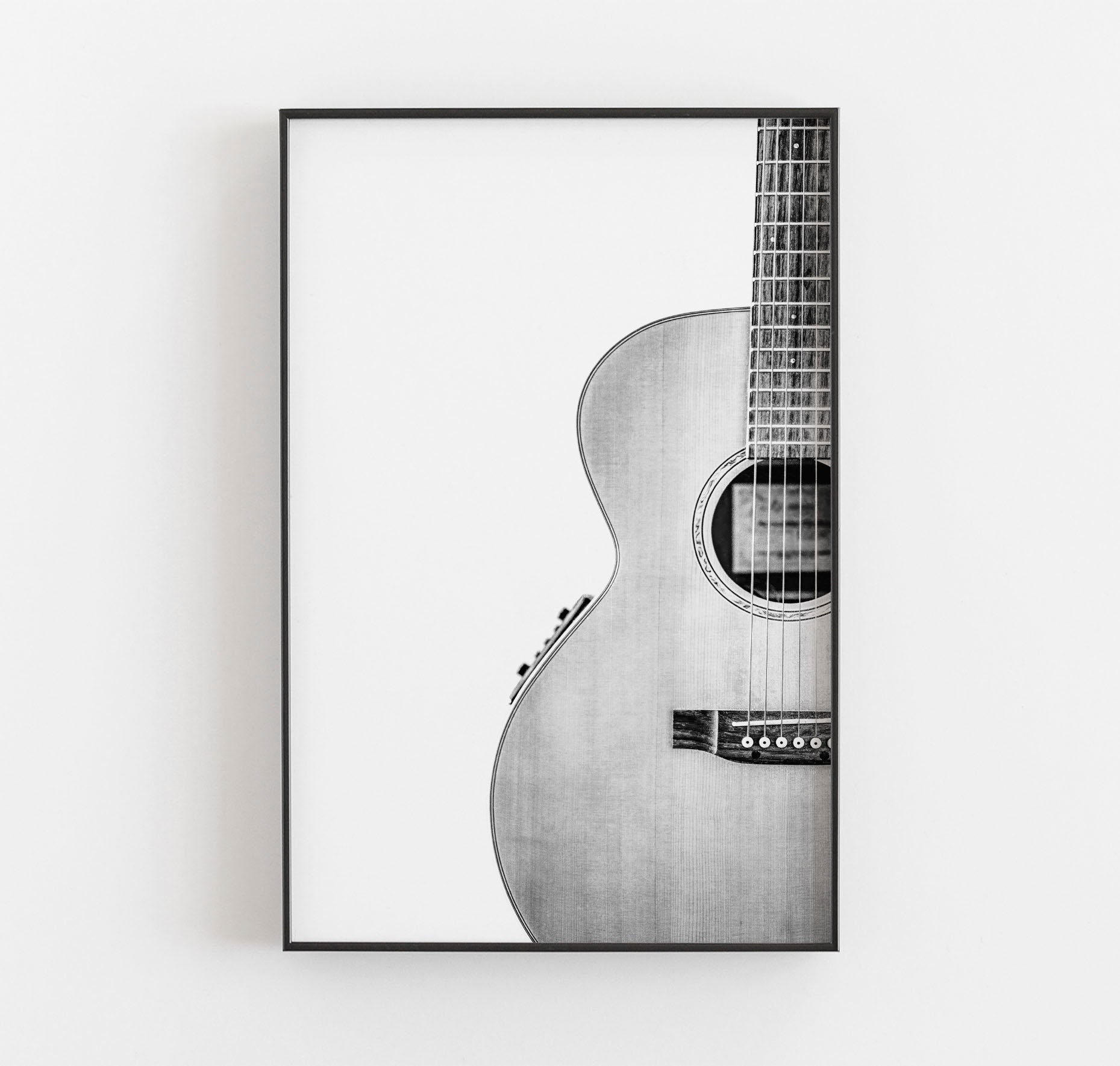 アート・デザイン・音楽 BLACK AND WHITE ERROTIC PHOTOGRAPHY Music Note Minimalist Design Abstract Wall Art Printable