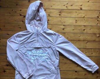 ☆人気☆【WOOALONG 】☆Color block windbreake.r☆ジャケット Color Block Windbreaker / Vintage Light Rain Jacket / Pastel
