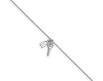 lock and key anklet meaning