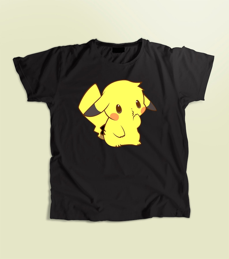 New Pokemon shirt boys sizes XS S M L XL XXL Pokemon pikachu shirt