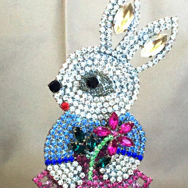 Rhinestone Rabbit - Etsy