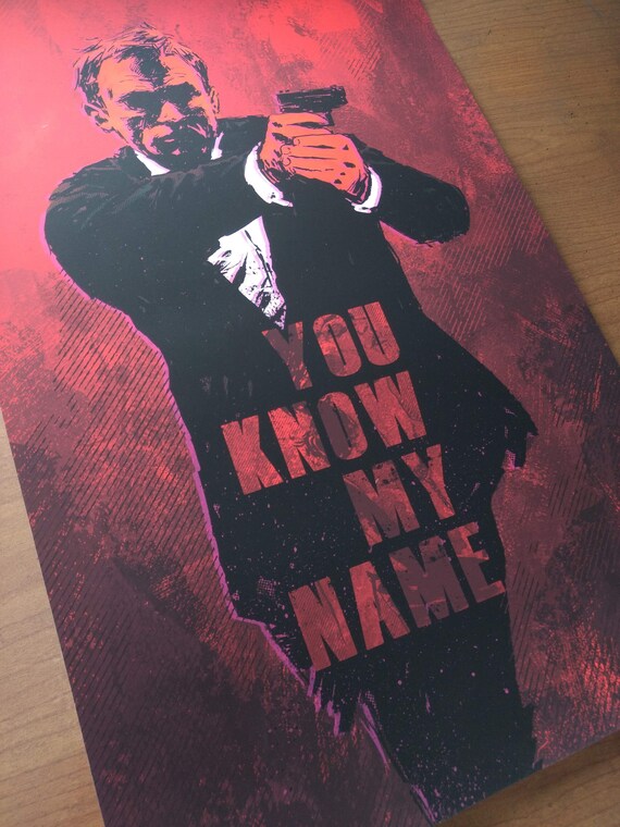 My Name is Bond, James Bond アート作品 My Name is Bond, James Bond アート作品
